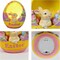 Lighted Easter Bunny Egg Decorations, Easter Rabbit Egg Figurines Tabletop Resin Figurine